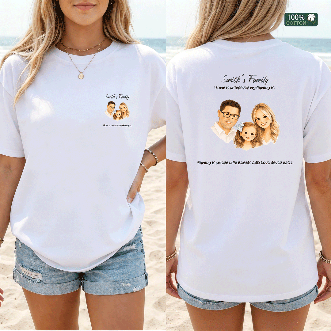 Family(B) Design Custom T-shirt