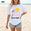 Shirley Chang-Queen Card Graphic T-Shirt
