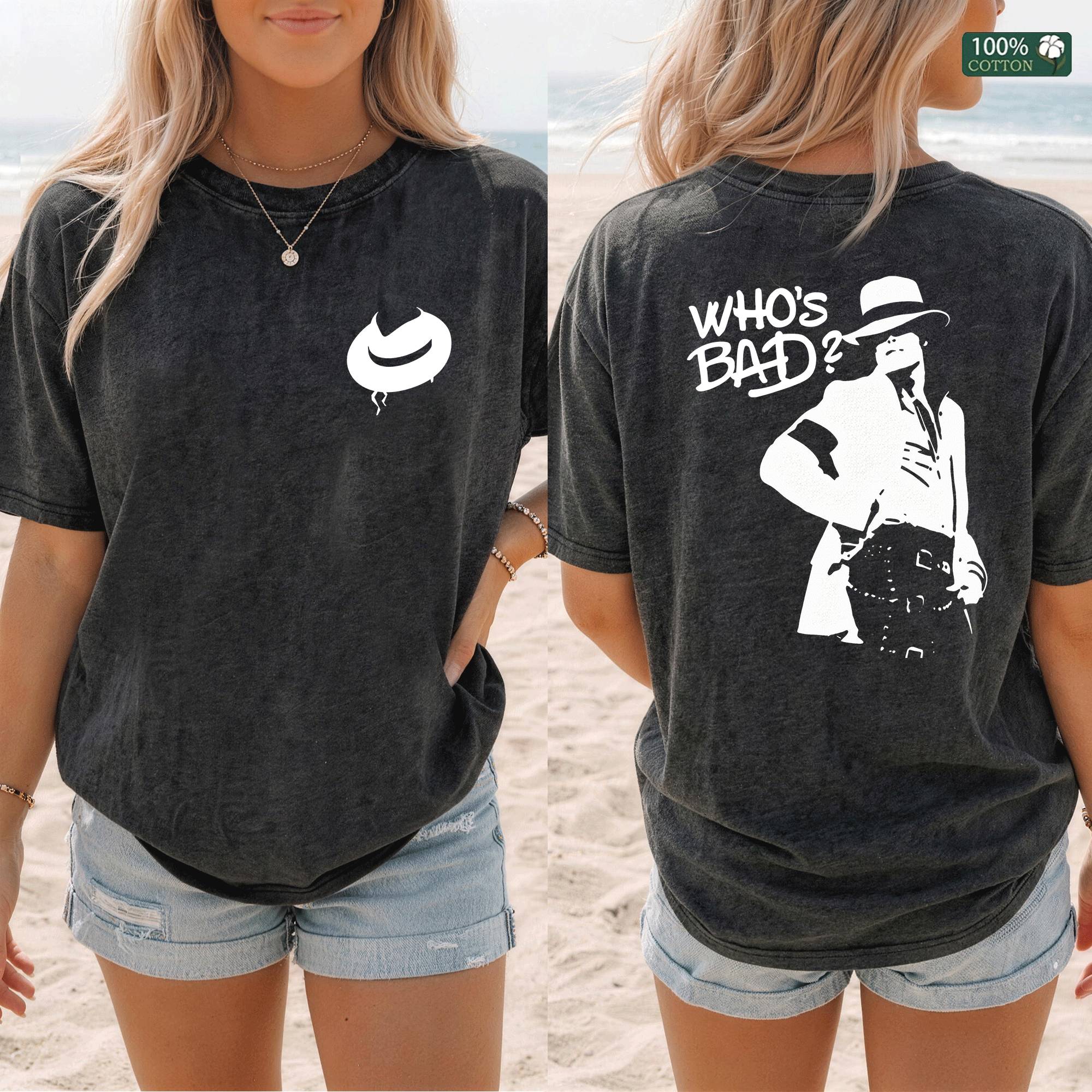 Who's Bad? Graphic T-Shirt