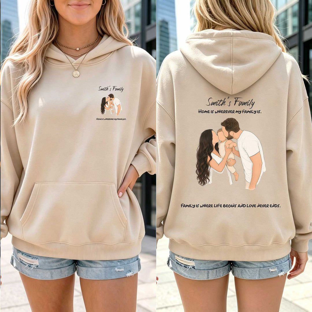 Family(A) Custom  Design Hoodie