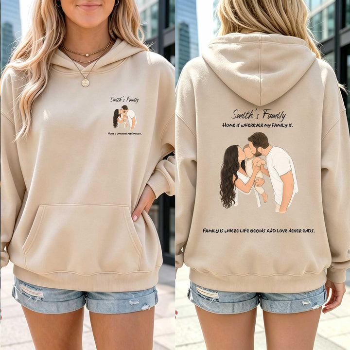 Family(A) Custom  Design Hoodie