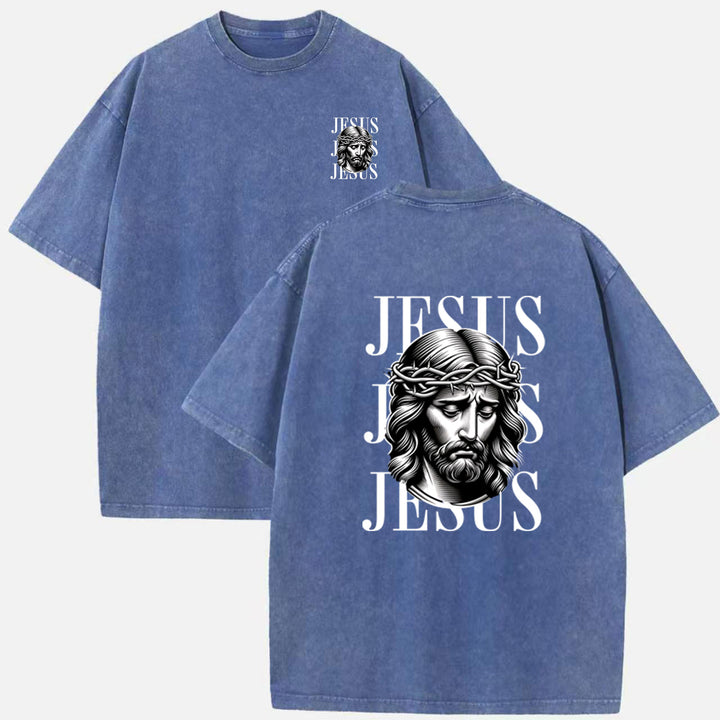 Jesus Crown of Thorns Vintage Sleeveless T-Shirt