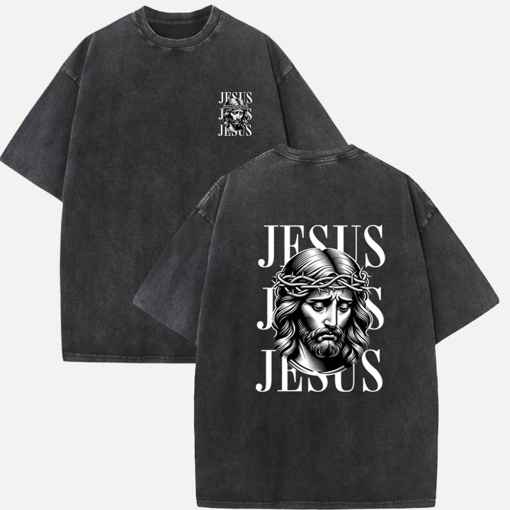 Jesus Crown of Thorns Vintage Sleeveless T-Shirt
