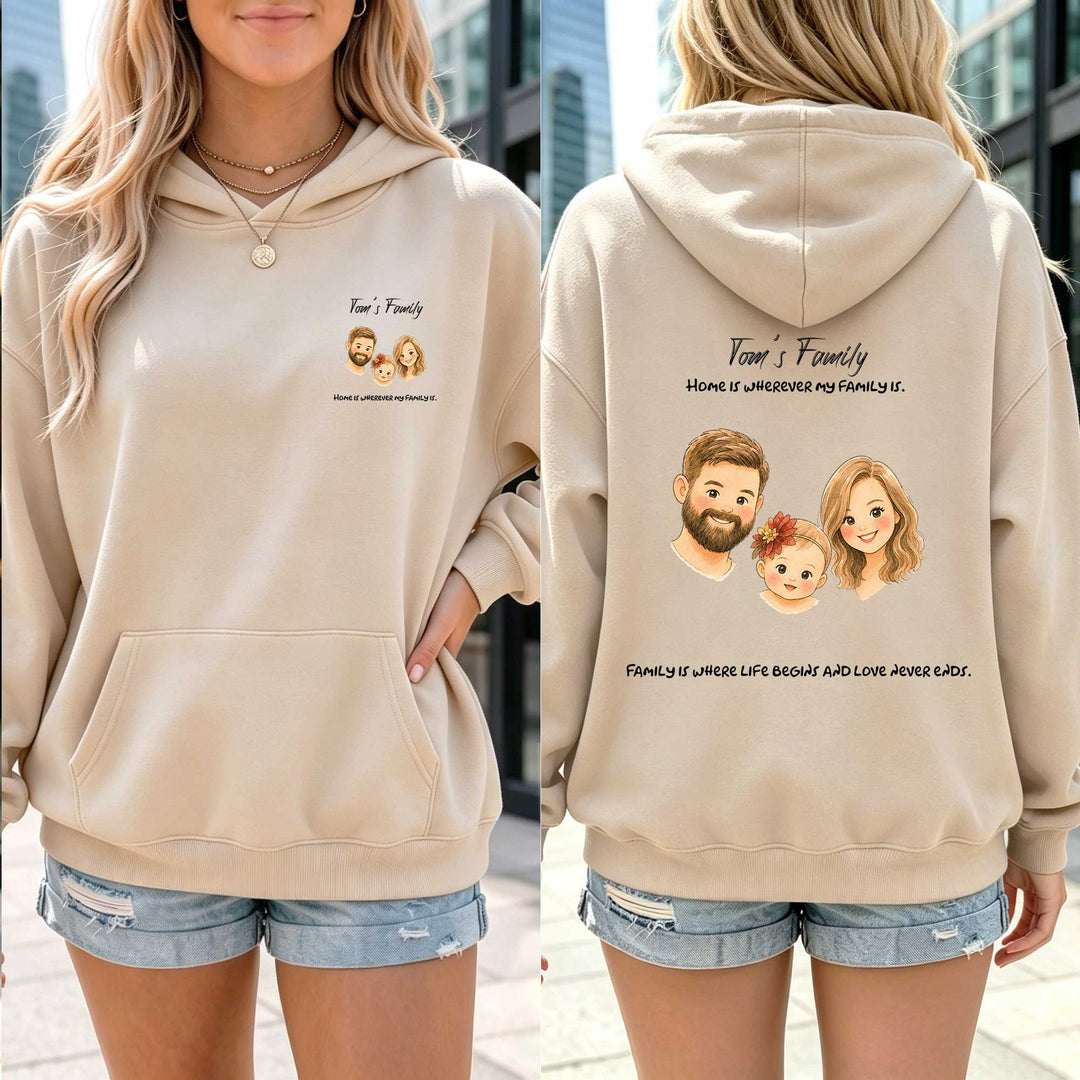 Family(B) Design Custom Hoodie