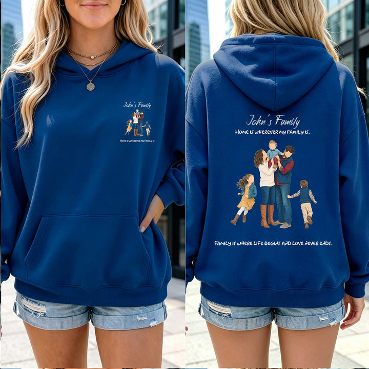 Family(A) Custom  Design Hoodie