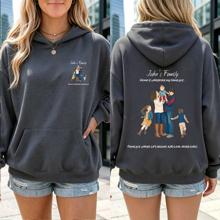 Family(A) Custom  Design Hoodie
