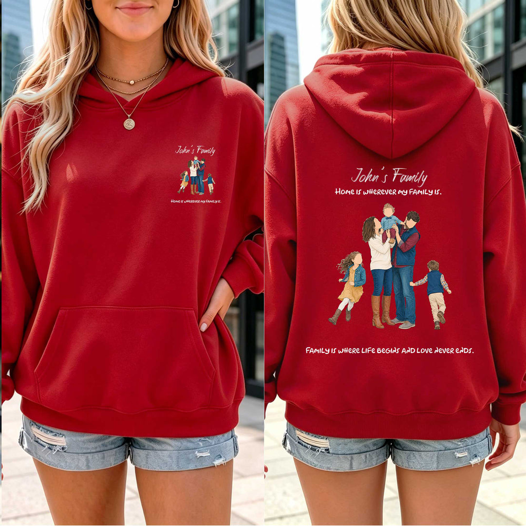 Family(A) Custom  Design Hoodie