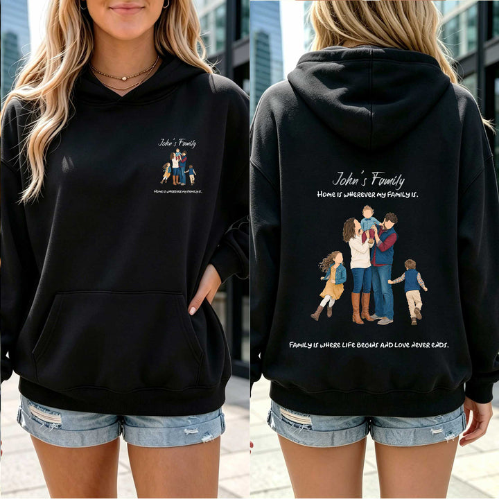 Family(A) Custom  Design Hoodie