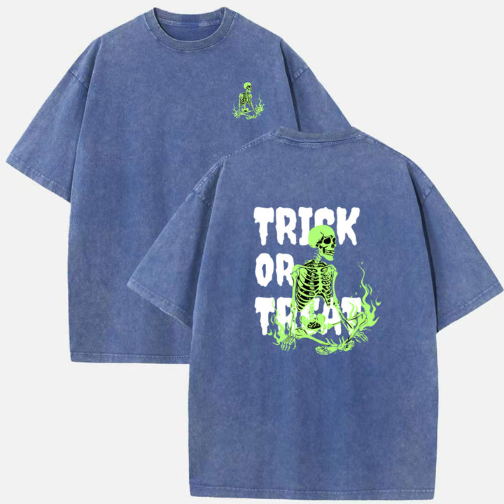 Trick or Treat Skeleton T-Shirt