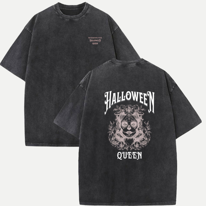 Halloween Queen Sugar Skull T-Shirt