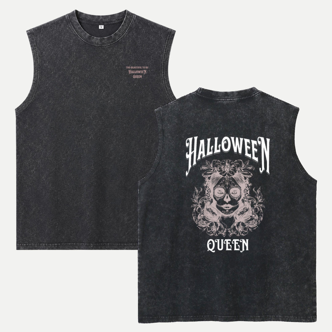 Halloween Queen Sugar Skull T-Shirt