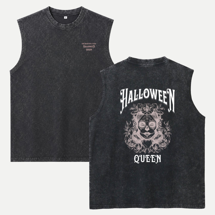 Halloween Queen Sugar Skull T-Shirt