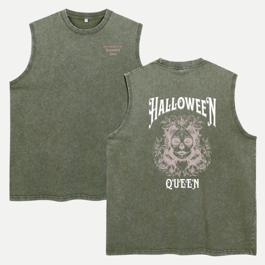 Halloween Queen Sugar Skull T-Shirt