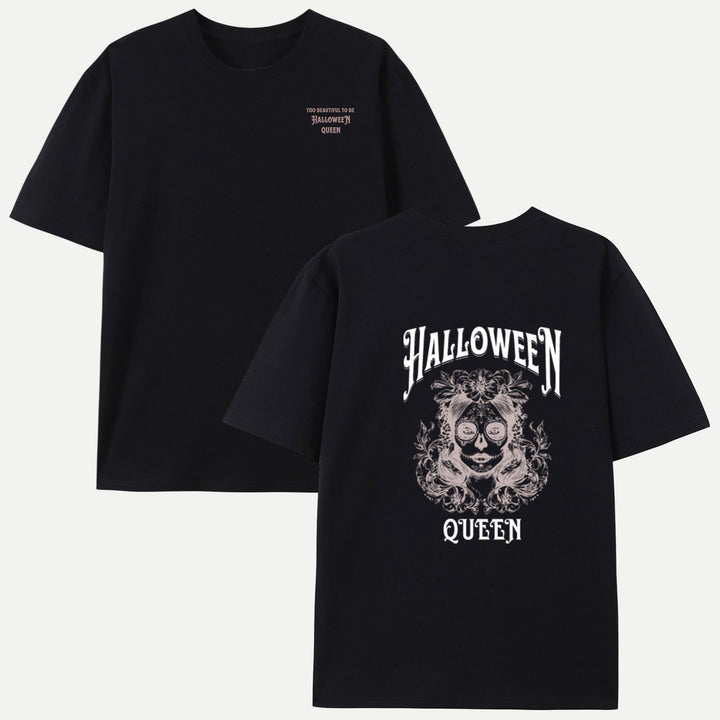 Halloween Queen Sugar Skull T-Shirt