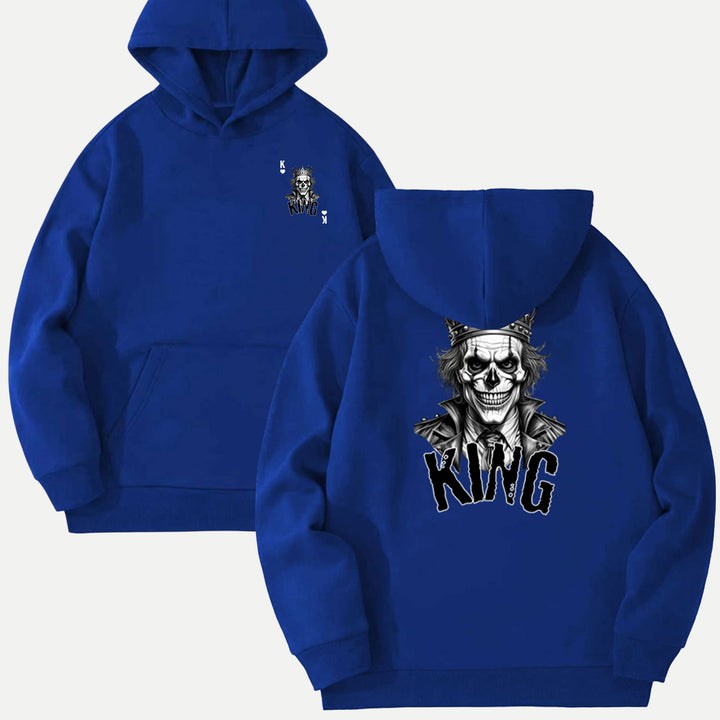 Gothic Skull King Playing Card T-Shirt