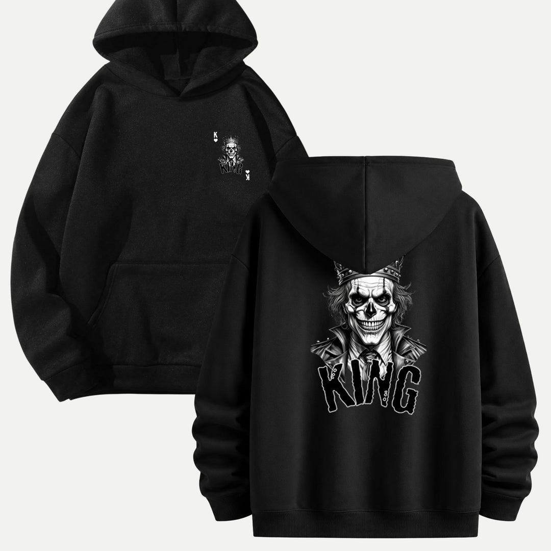 Gothic Skull King Playing Card T-Shirt