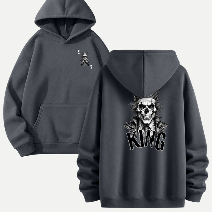 Gothic Skull King Playing Card T-Shirt