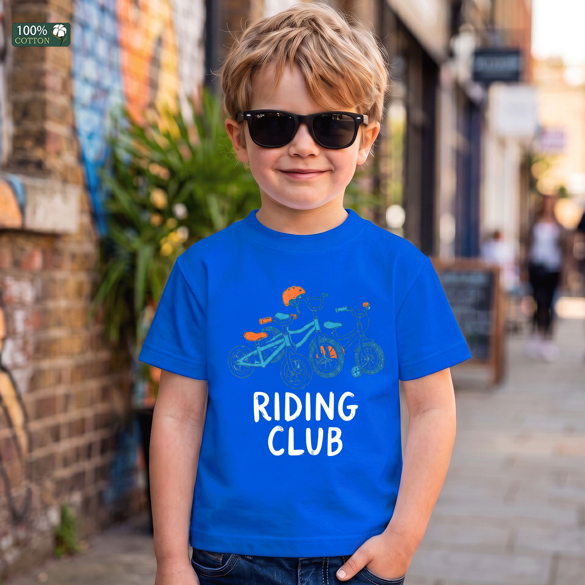 Riding Club Kids Graphic T-Shirt