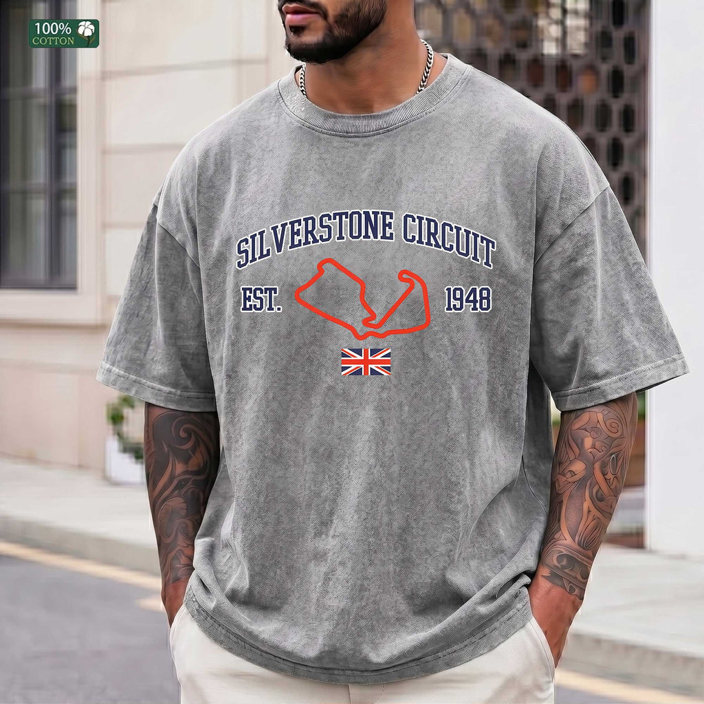 Vintage Silverstone Circuit Graphic T-shirt