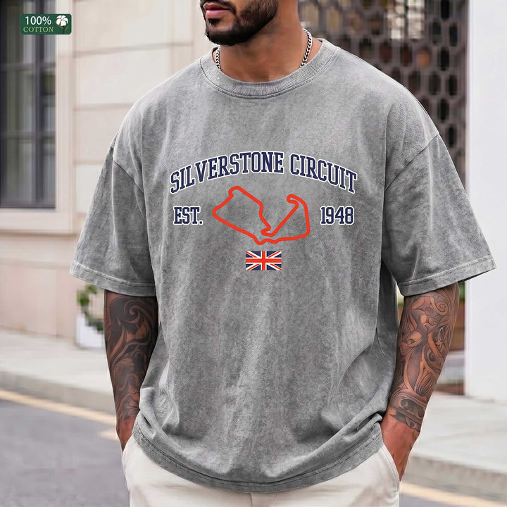 Vintage Silverstone Circuit Graphic T-shirt