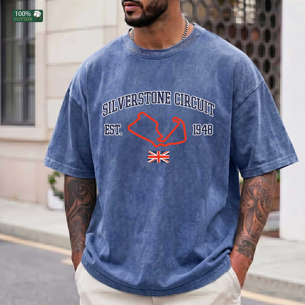 Vintage Silverstone Circuit Graphic T-shirt