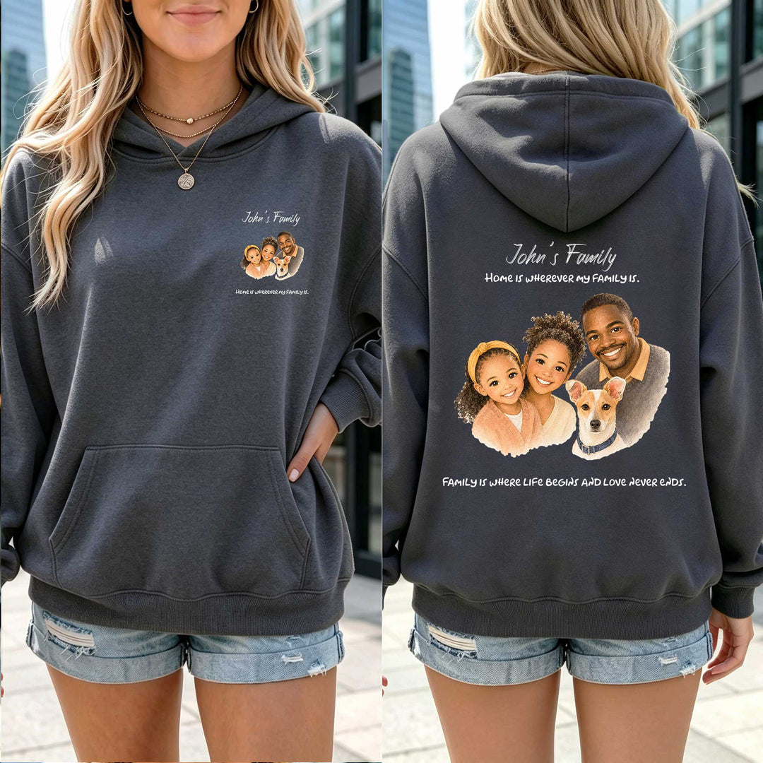 Family(B) Design Custom Hoodie