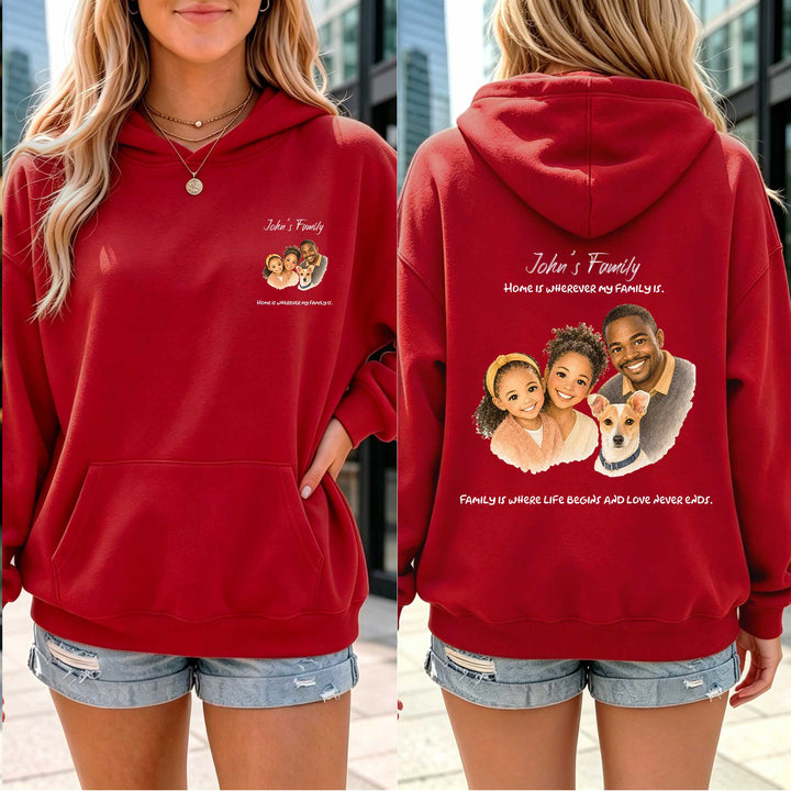 Family(B) Design Custom Hoodie