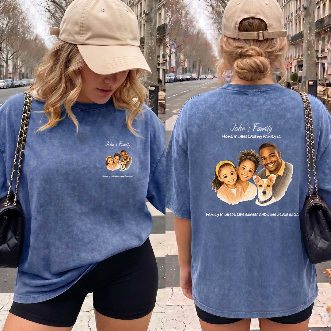 Family(B) Design Custom Vintage Tee