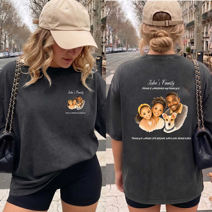 Family(B) Design Custom Vintage Tee