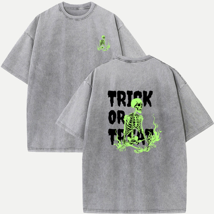 Trick or Treat Skeleton T-Shirt