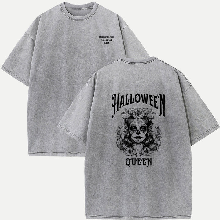 Halloween Queen Sugar Skull T-Shirt