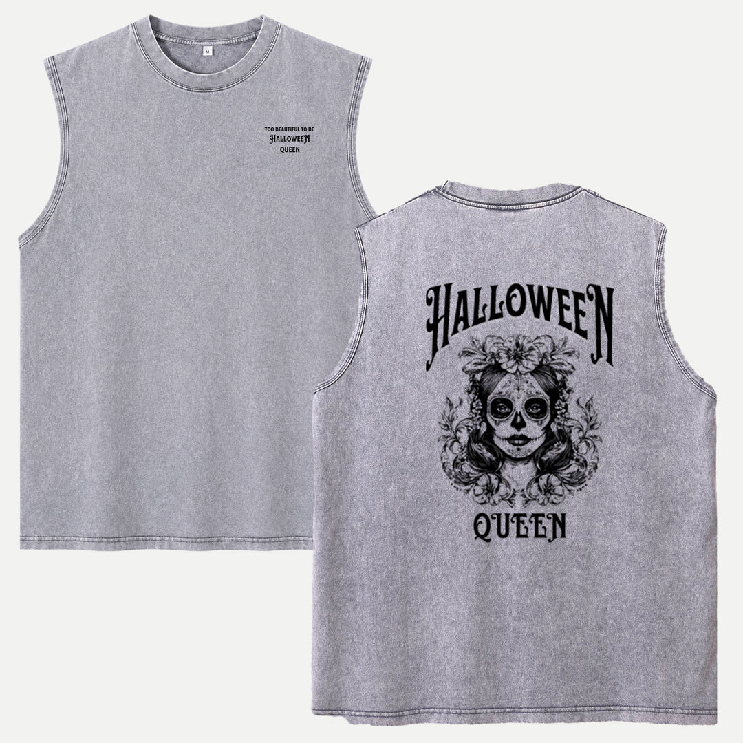 Halloween Queen Sugar Skull T-Shirt