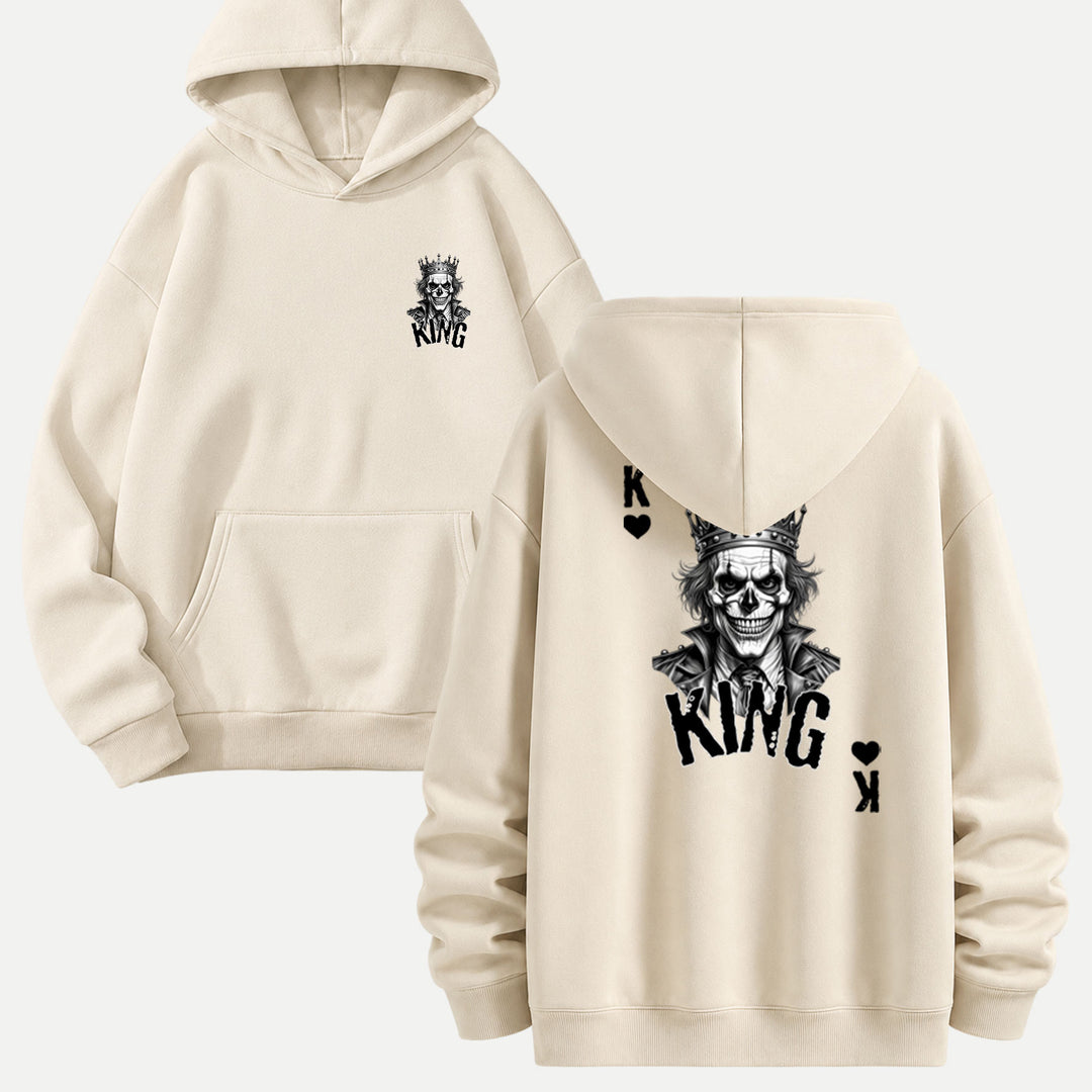 Gothic Skull King Playing Card T-Shirt