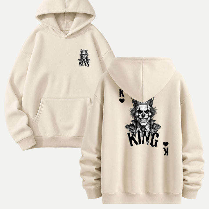 Gothic Skull King Playing Card T-Shirt