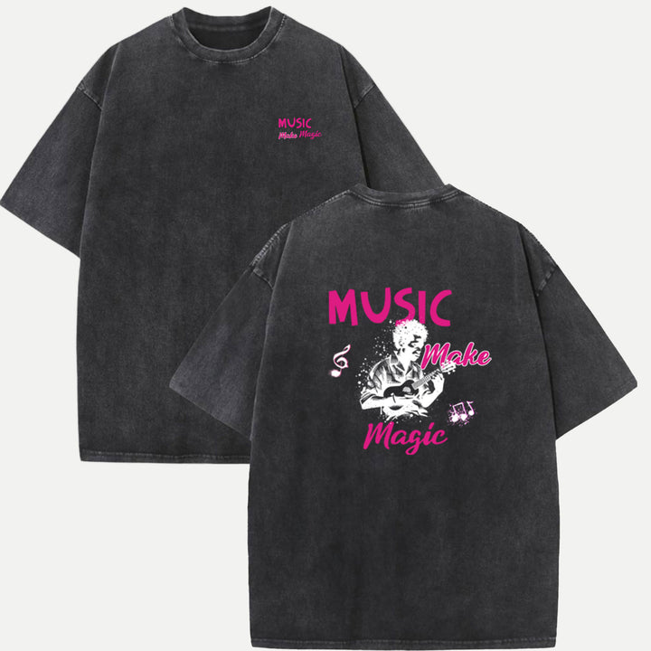 Music Makes Magic Guitar T-Shirt