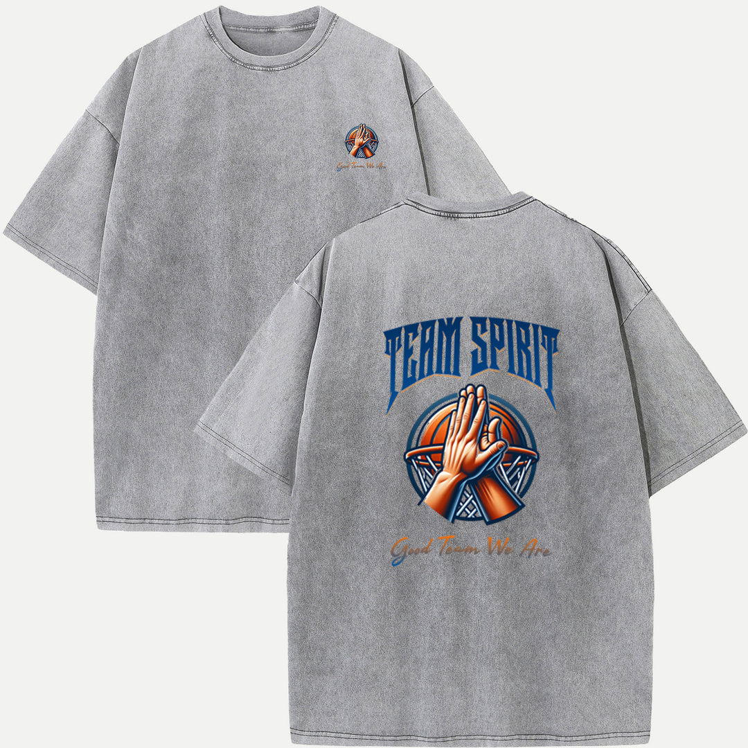 Team Spirit Basketball T-Shirt