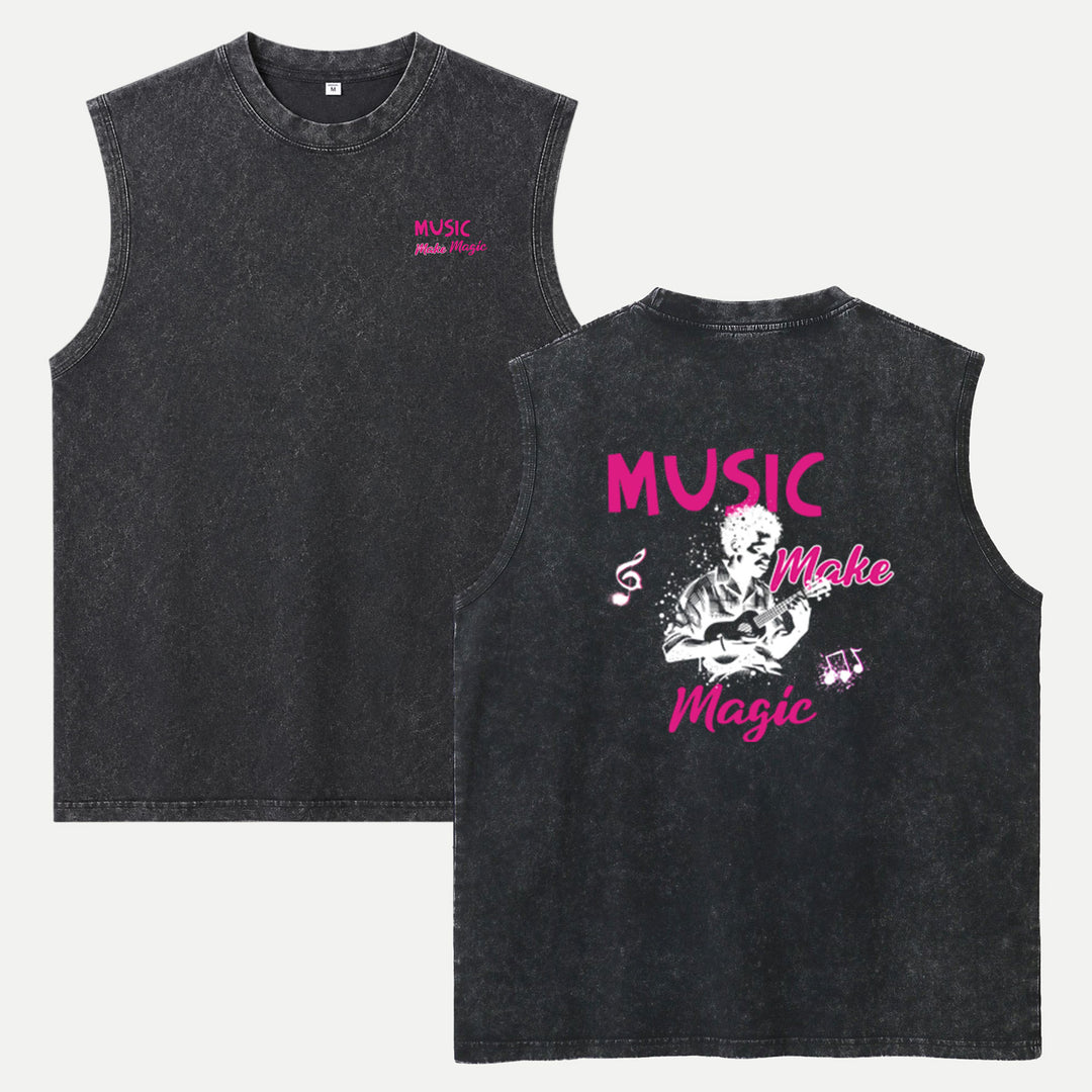 Music Makes Magic Guitar T-Shirt