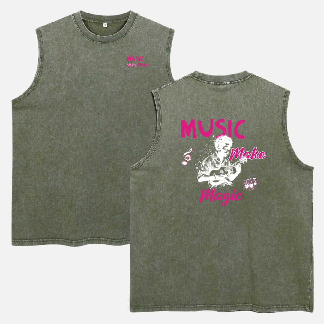 Music Makes Magic Guitar T-Shirt
