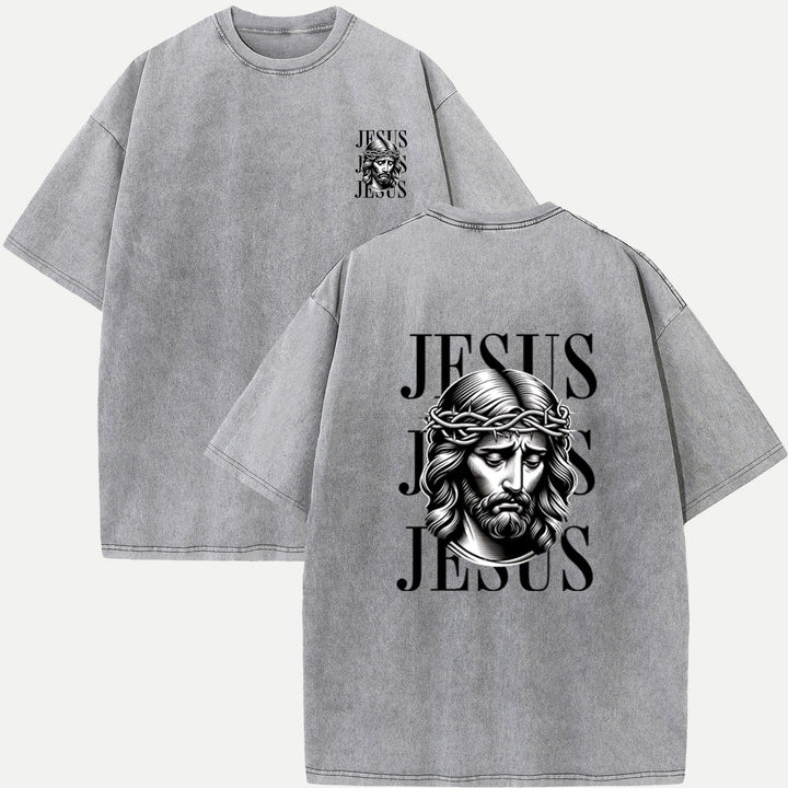 Jesus Crown of Thorns Vintage Sleeveless T-Shirt
