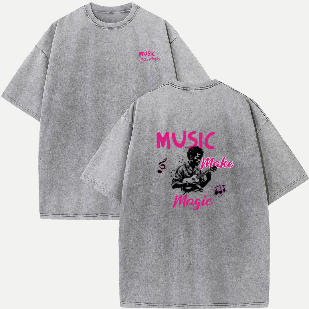 Music Makes Magic Guitar T-Shirt