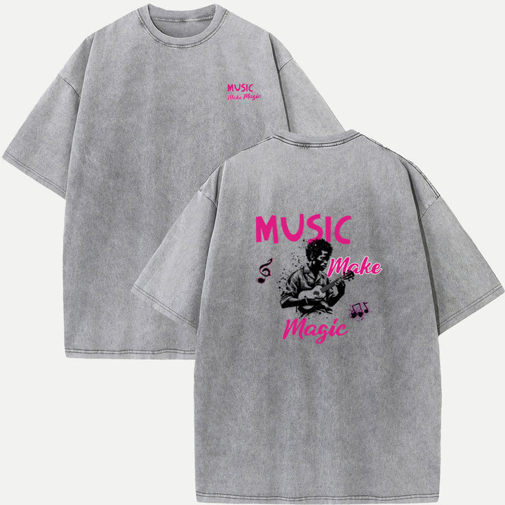Music Makes Magic Guitar T-Shirt