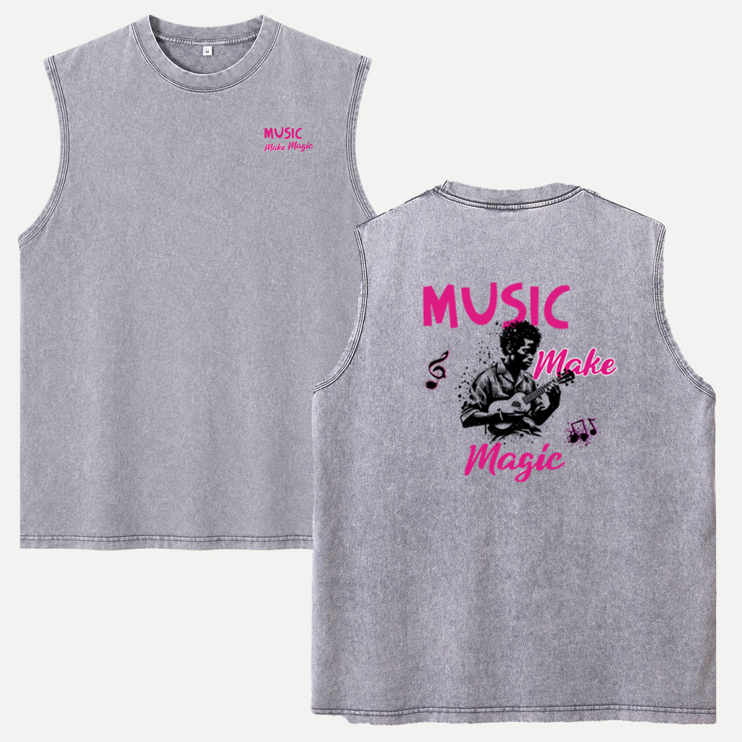 Music Makes Magic Guitar T-Shirt