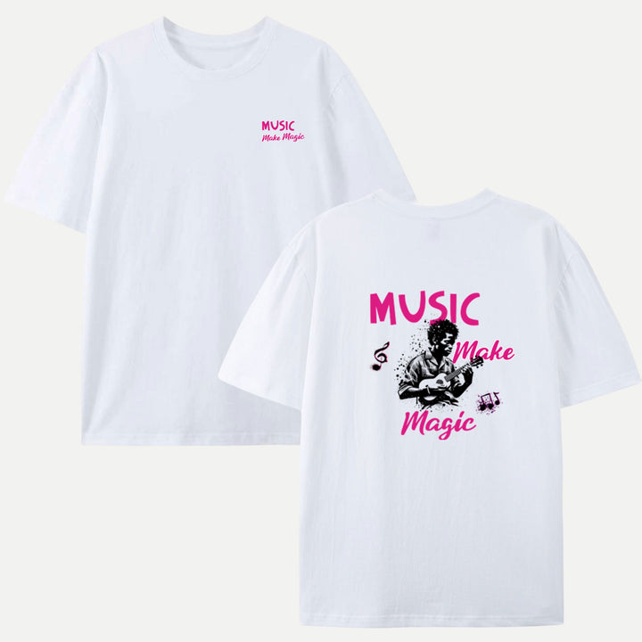Music Makes Magic Guitar T-Shirt