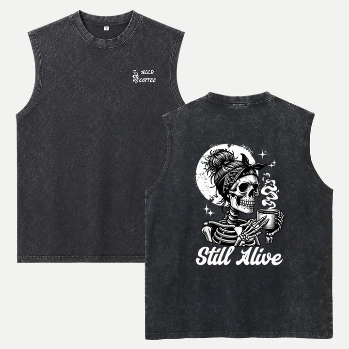 Still Alive Coffee T-Shirt
