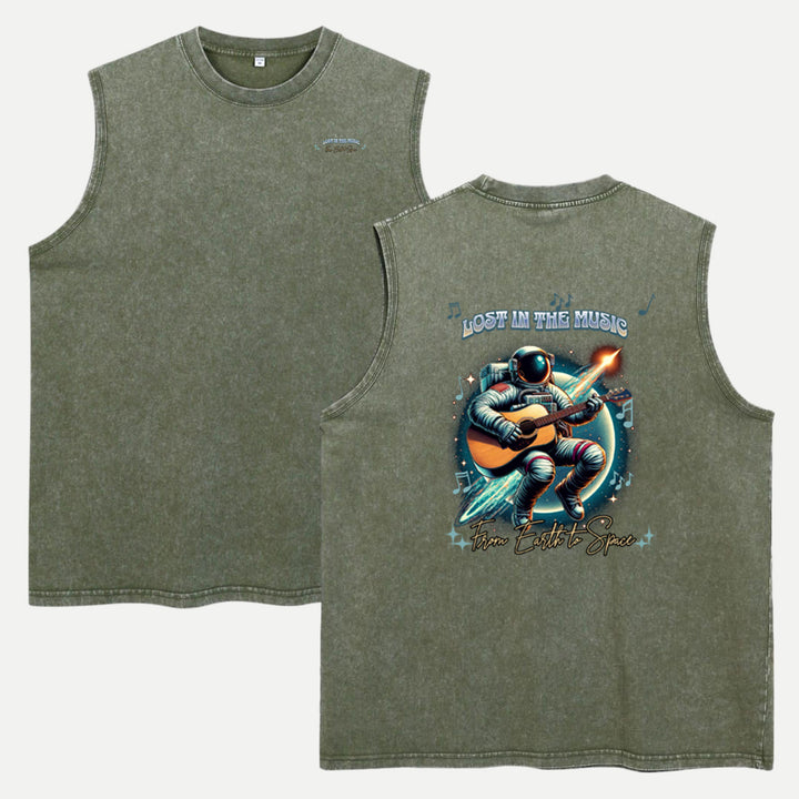 Lost in the Music Astronaut T-Shirt