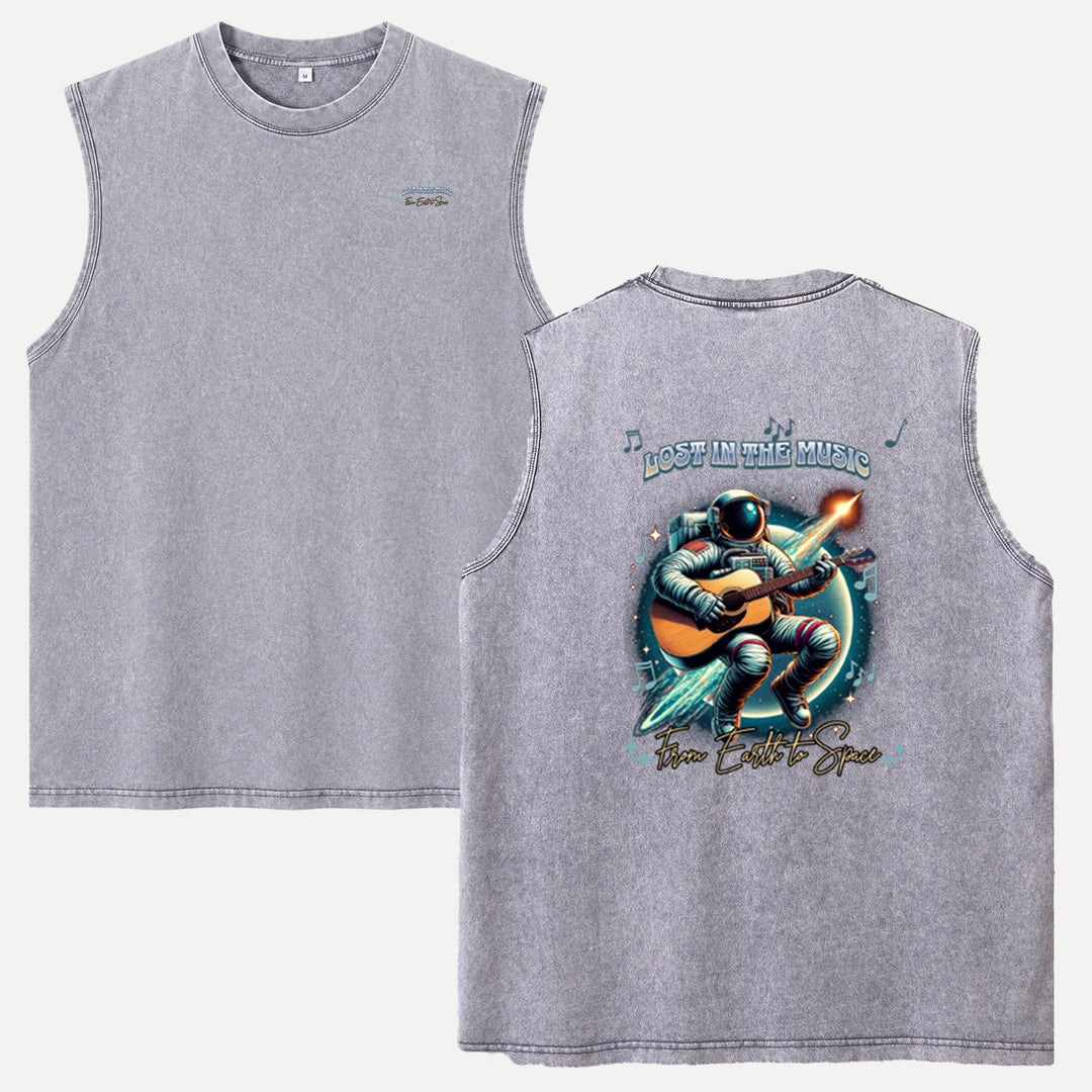 Lost in the Music Astronaut T-Shirt