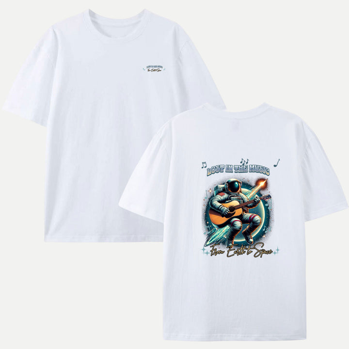 Lost in the Music Astronaut T-Shirt