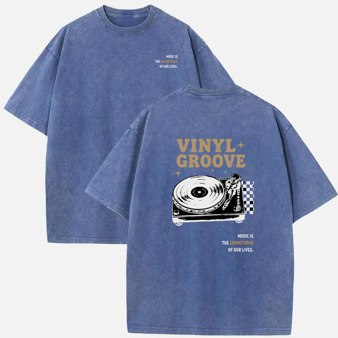 Vinyl Groove Turntable T-Shirt