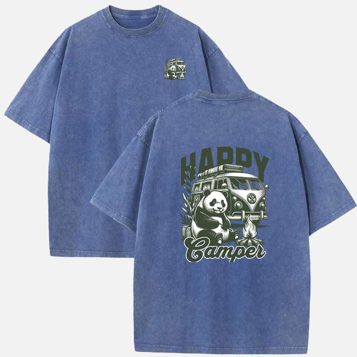 Happy Camper Panda T-Shirt