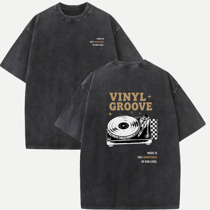 Vinyl Groove Turntable T-Shirt